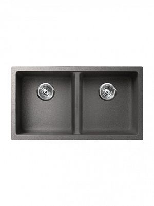 Vertu-K Undermount Low Divide Graphite NuGranite Sink